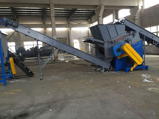 chất lượng  380V 22kw Industrial Single Shaft Shredder Machine nhà máy sản xuất