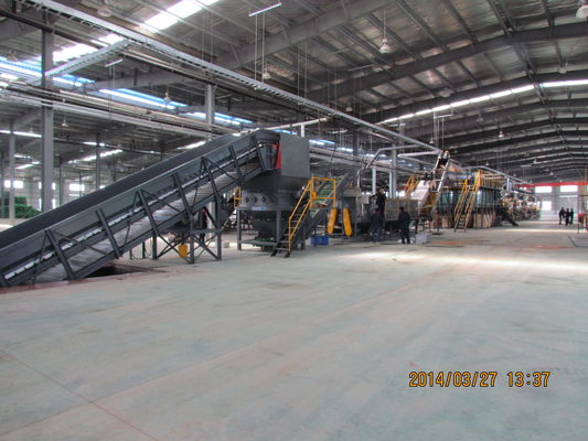 Máy tái chế chai nhựa động cơ 100kw Wannan