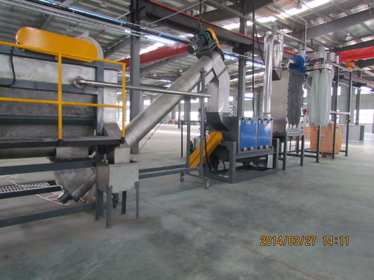 Máy tái chế chai nhựa động cơ 100kw Wannan
