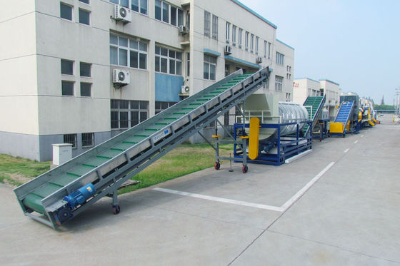 Dây chuyền máy tái chế màng nhựa PP PE 380V 50HZ