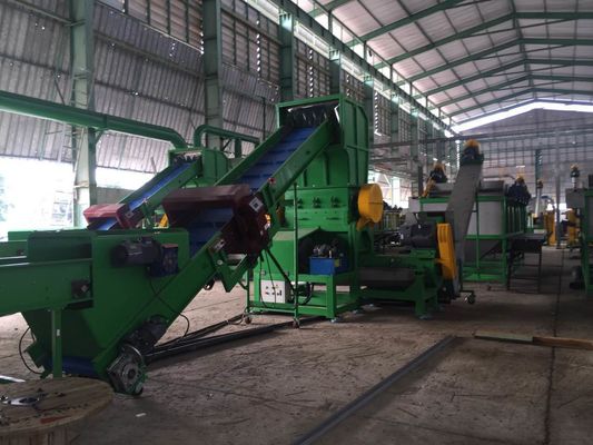 Máy nghiền nhựa PP PE Máy tái chế nhựa Máy giặt sấy