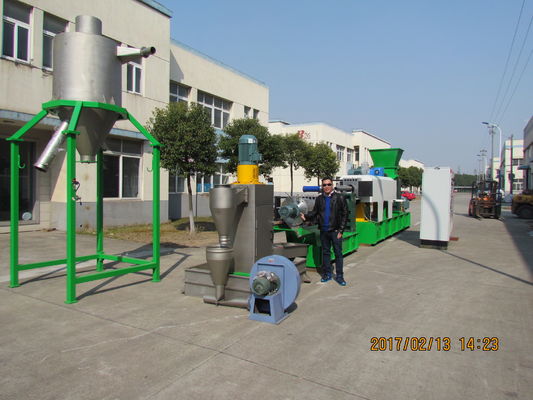 Máy ép nhựa màng 3Phase Máy tạo hạt nhựa 1000kg / H