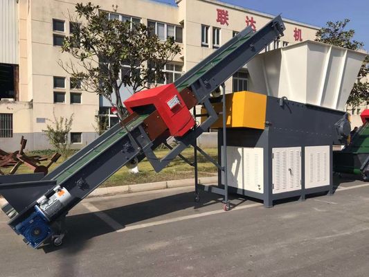 Máy hủy màng nhựa D2 Blade, Máy tái chế phim hdpe