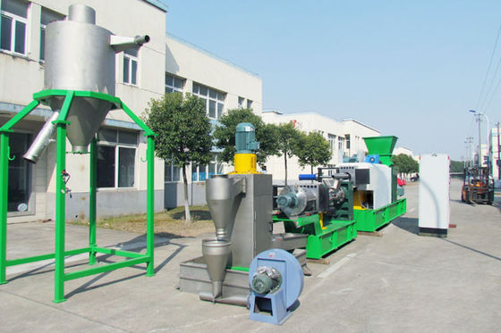 Dây chuyền tạo hạt nhựa hai bước cho túi truyền dịch