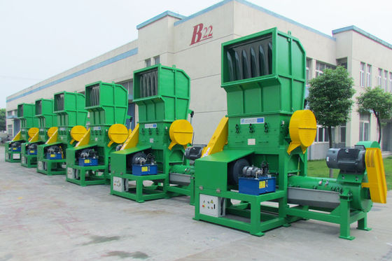 4 cái Lưỡi cố định 75kw Túi Jumbo Máy nghiền nhựa thải