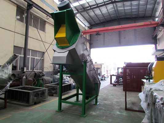 Máy giặt ma sát tốc độ cao 1500KG / H, Dây chuyền máy tái chế nhựa sS304