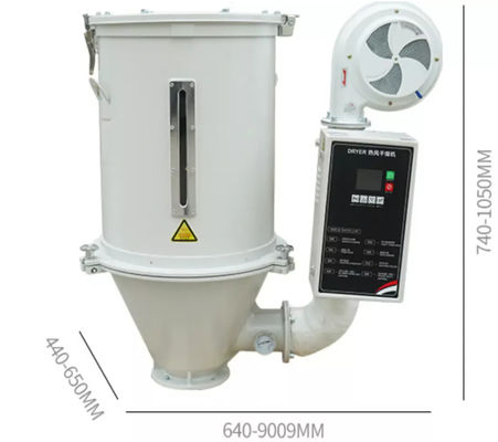 phễu máy sấy hạt PP PE, công suất 25kg ~ 500kg / h