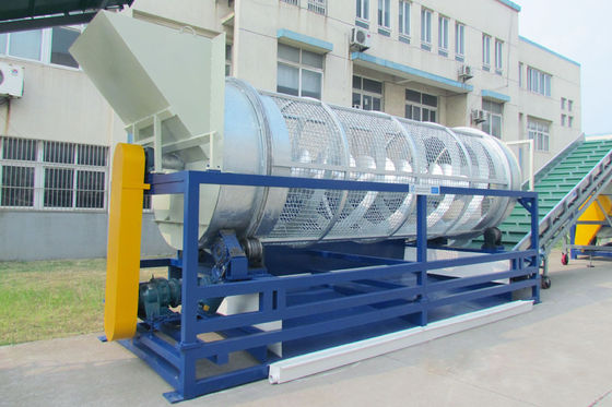 Máy tách nhựa loại con lăn CE cho chai PET