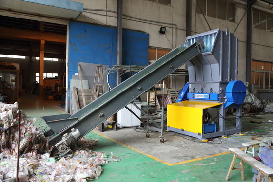 Máy nghiền chai nhựa lưỡi 9CrSi, Máy nghiền hạt nhựa 0,5t / H