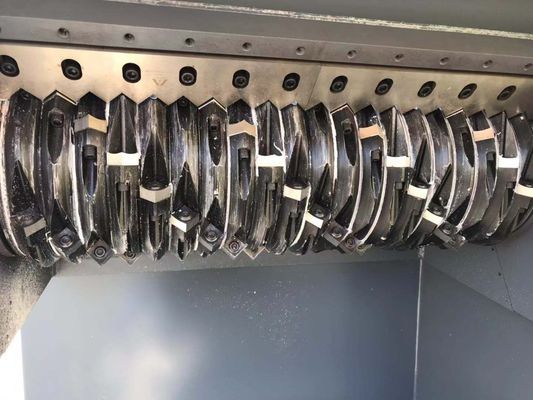Túi dệt 3 pha Máy hủy tài liệu trục đơn