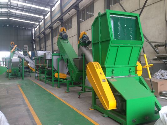 Máy tái chế chai nhựa cứng 380V PP PE