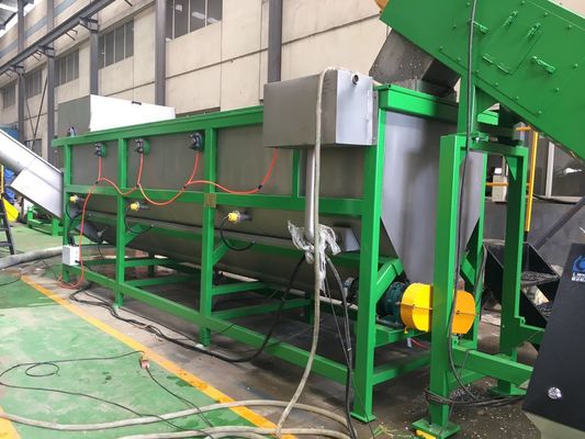 Máy tái chế chai nhựa cứng 380V PP PE