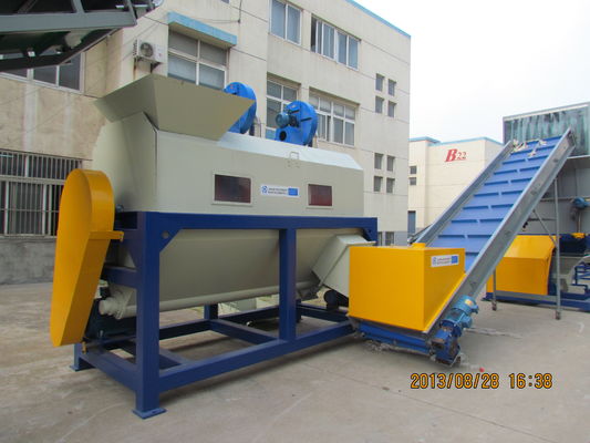 PE PP Màng nông nghiệp Máy tái chế nhựa Tạp chất Loại bỏ cát