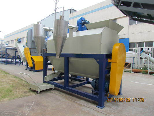 PE PP Màng nông nghiệp Máy tái chế nhựa Tạp chất Loại bỏ cát