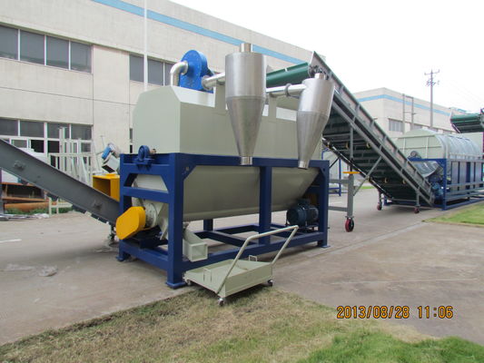 PE PP Màng nông nghiệp Máy tái chế nhựa Tạp chất Loại bỏ cát