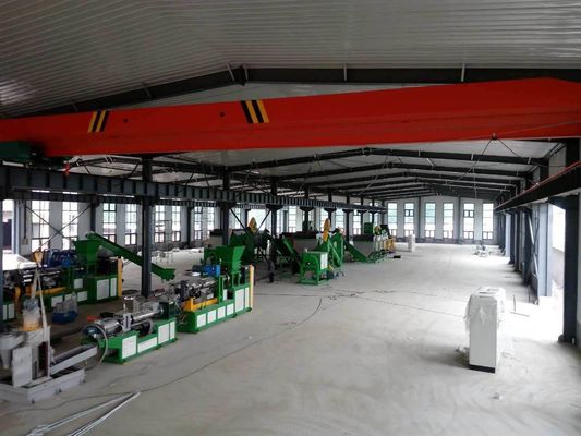 Máy tái chế chai nhựa HDpe Ldpe