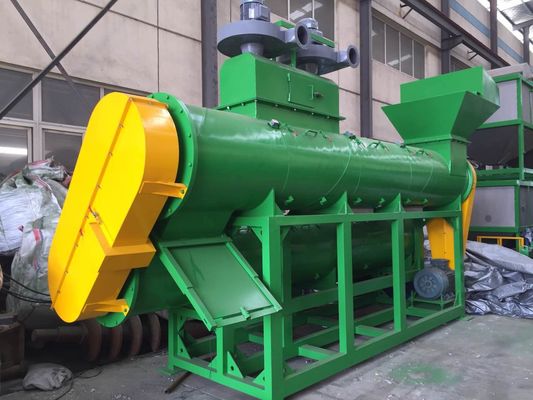 Loại bỏ nhãn Thiết bị tái chế chai nhựa nước Pet 2000kg / h