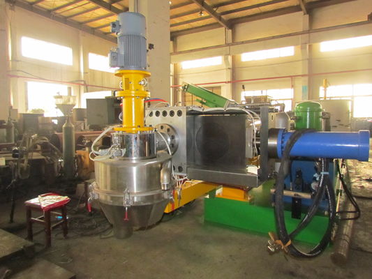 Dây chuyền tạo hạt nhựa nén tất cả trong một 800kg / H