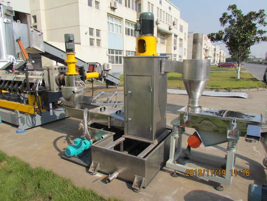 Máy nén cắt trục vít 130mm Một giai đoạn Máy tạo hạt ướt