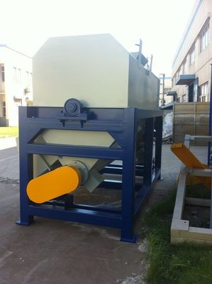 Máy tái chế nhựa phủ màng 3000kg / giờ Ldpe Máy tái chế cát / cỏ