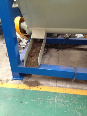Máy tái chế nhựa 1500kg / H, Máy tách cát 1000 * 4000mm