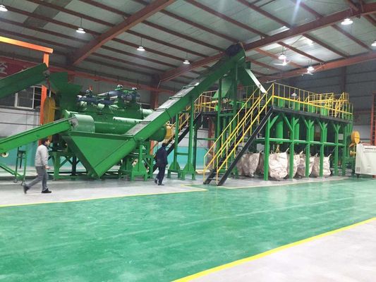 Máy tái chế chai lọ Lianda 300kg / H 1000kg / H 3000kg / H