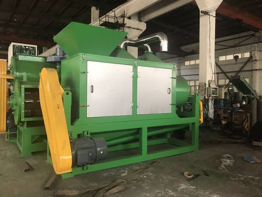 Dây chuyền máy tái chế nhựa Pe nông nghiệp 3T / H với loại bỏ cát bùn