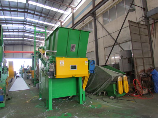 Máy hủy rác thải nhựa 1500kg / H, Máy hủy tài liệu nhựa dạng túi tấn