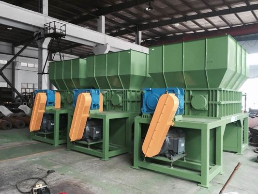 Màng rác 15 tấn / h Máy hủy tài liệu trục đôi