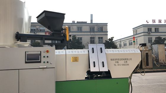 Máy tạo hạt PE PP, Máy ép nhựa 198mm
