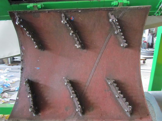 Máy tái chế nhựa 2 tấn / H Máy tháo nhãn nắp chai PET