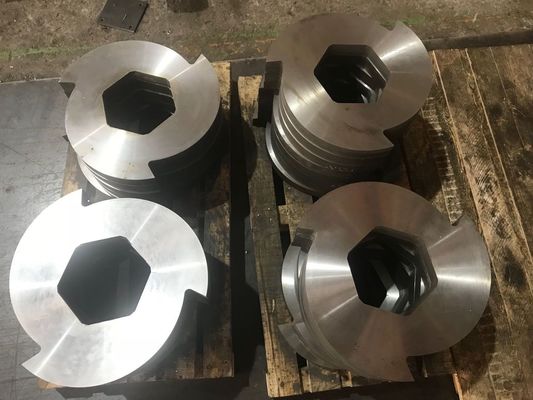 Máy hủy hai trục cho thùng phuy nhựa, lốp thải, màng chất thải