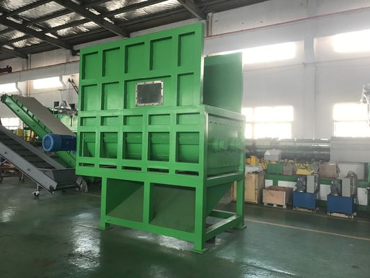 2000kg / H phế thải Chai PET Máy tái chế nhựa Máy cắt Bale
