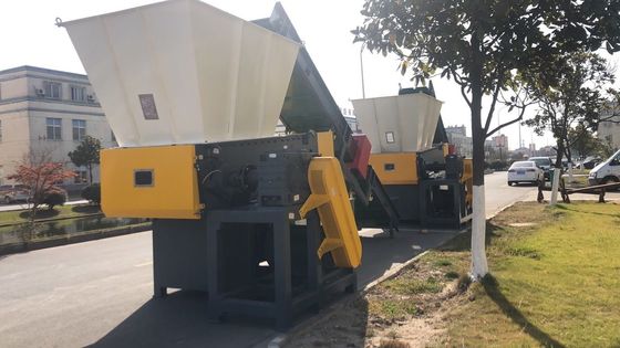 45kw Máy ​​hủy nhựa sợi cố định 4 chiếc