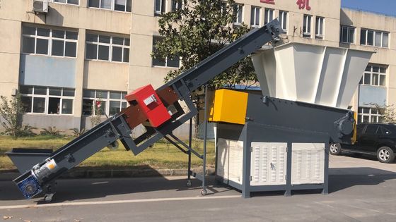 45kw Máy ​​hủy nhựa sợi cố định 4 chiếc