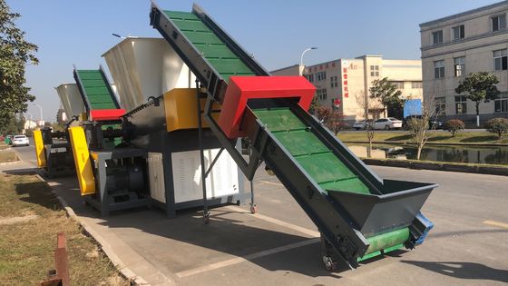 45kw Máy ​​hủy nhựa sợi cố định 4 chiếc