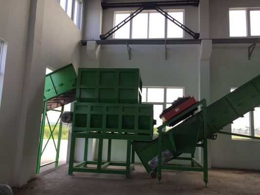 Dây chuyền giặt vảy vật nuôi 1000kg / H 2000kg / H Chai Pet