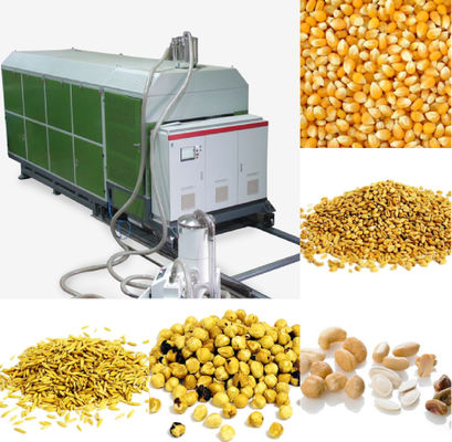 Máy sấy quay hồng ngoại thực phẩm 2000kg / H Diệt vi trùng