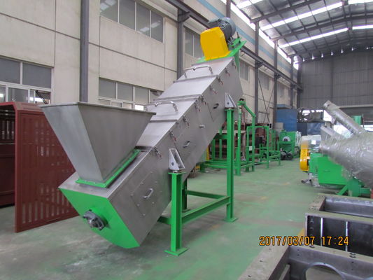2000kg / H PET PE PP HDPE Máy giặt ma sát nhựa LDPE LLDPE